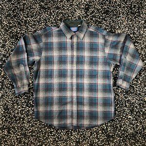 Vintage Pendleton Wool Flannel Shirt Mens XL USA